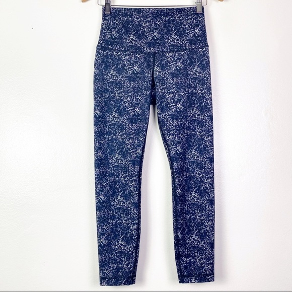 Lululemon Wunder Under Hi-Rise / Roll Down Full On Luon Rocky Pant Tight - Picture 1 of 11